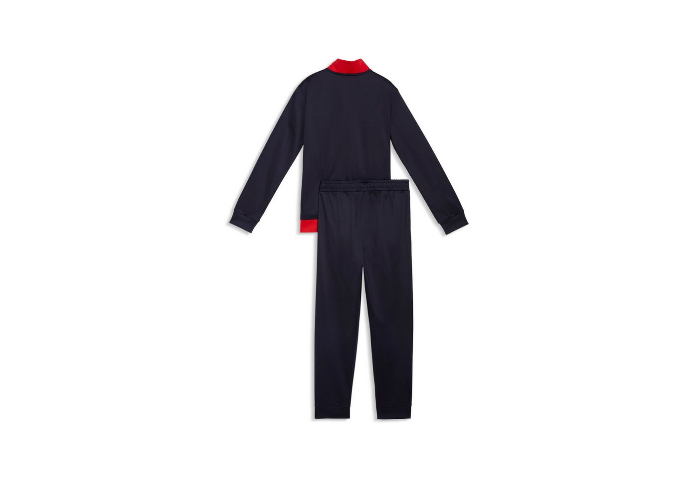 PUMA Trainingsanzug POLY COLORBLOCK SUIT B (2-tlg), ohne Kapuze