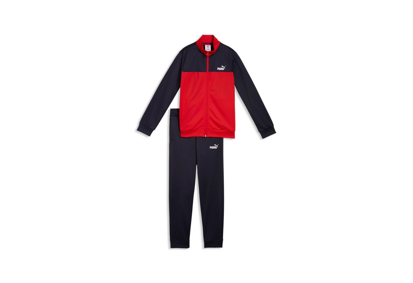 PUMA Trainingsanzug POLY COLORBLOCK SUIT B (2-tlg), ohne Kapuze Bild 2