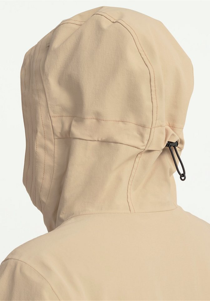 Jack Wolfskin Funktionsmantel NABUR 2L COAT W atmungsaktiv, wasserdicht, in normaler Länge