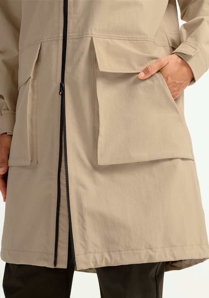 Jack Wolfskin Funktionsmantel NABUR 2L COAT W atmungsaktiv, wasserdicht, in normaler Länge Bild 5