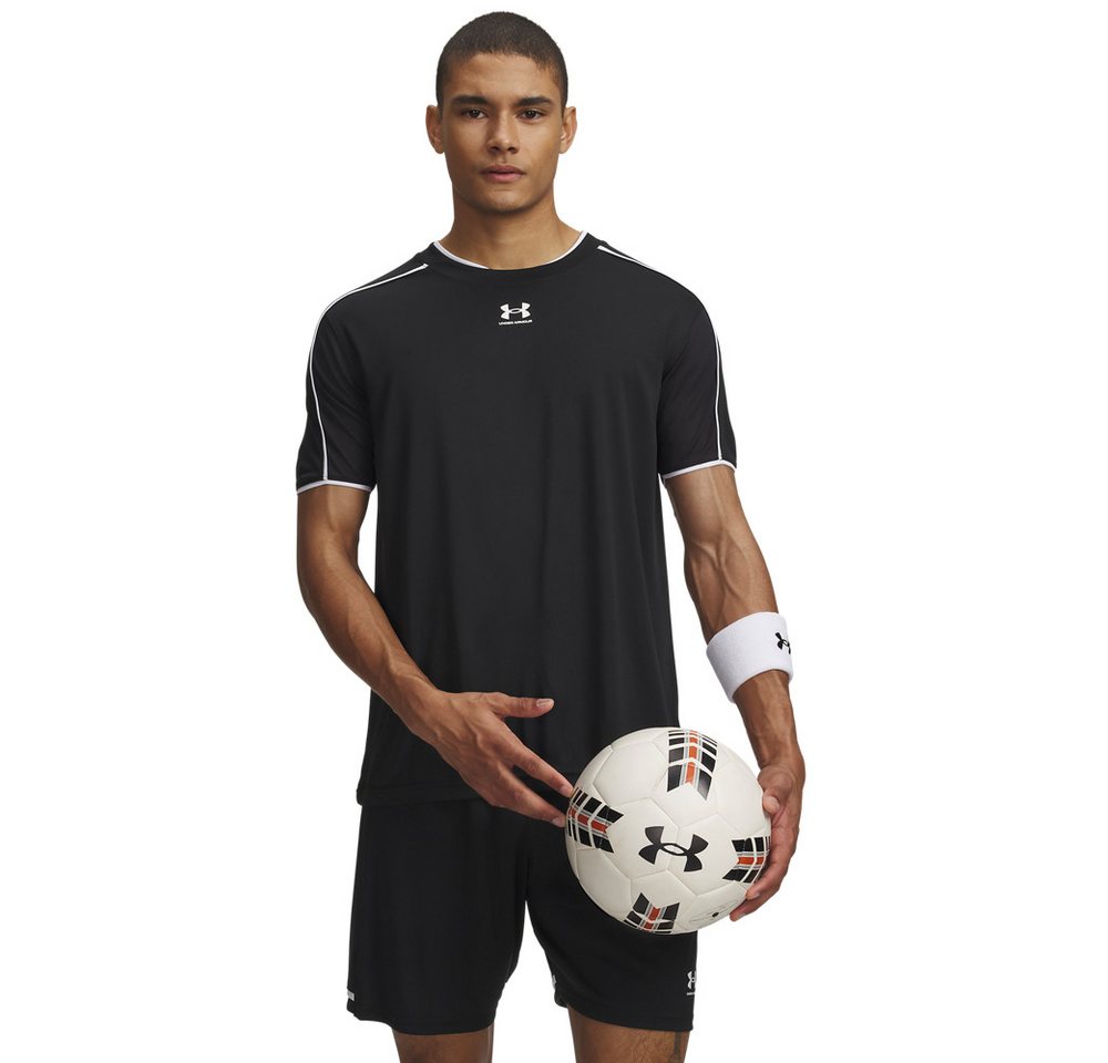 Under Armour® Trainingsshirt UA M CHALLENGER TRAIN SS für Fußball und Training, mit Mesh-Einsätzen, geruchsregulierend