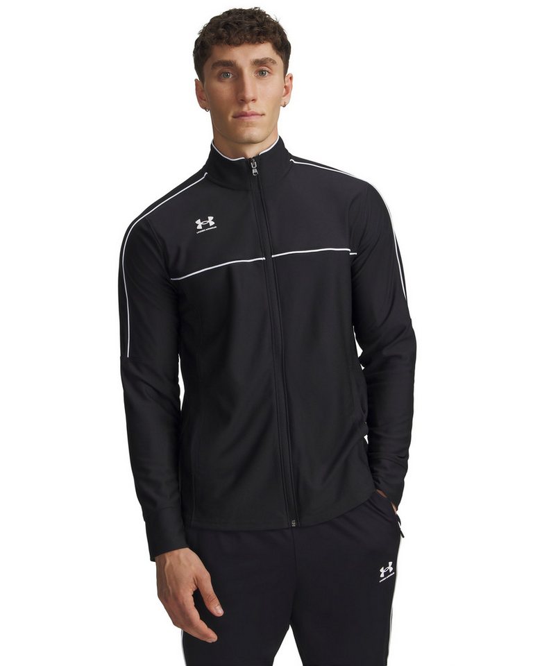 Under Armour® Trainingsjacke M CHALLENGER TRACK JACKET mit offenen Seitentaschen, aus strukturiertem Strickstoff