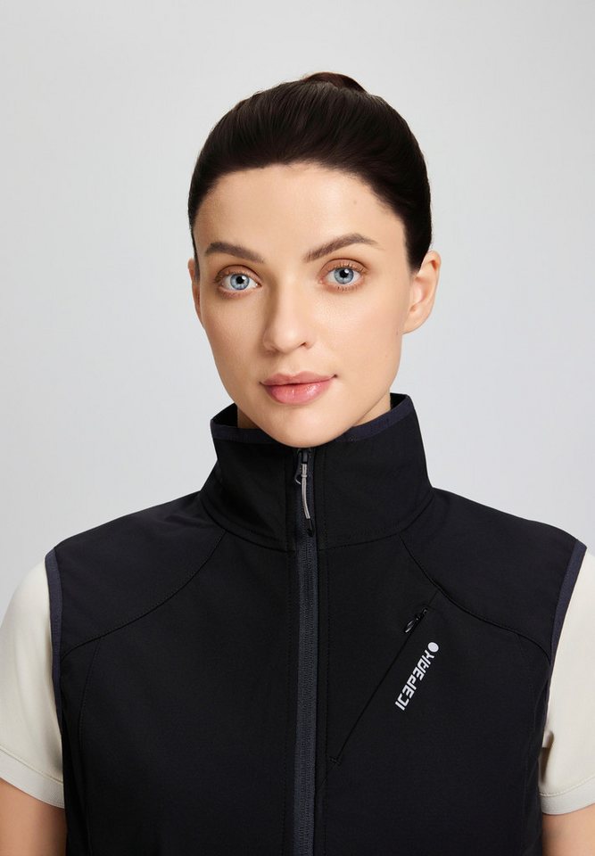 Icepeak Softshellweste BRUSH Softshellweste, für Sportmode und Outdoormode geeignet, als Weste Bild 5