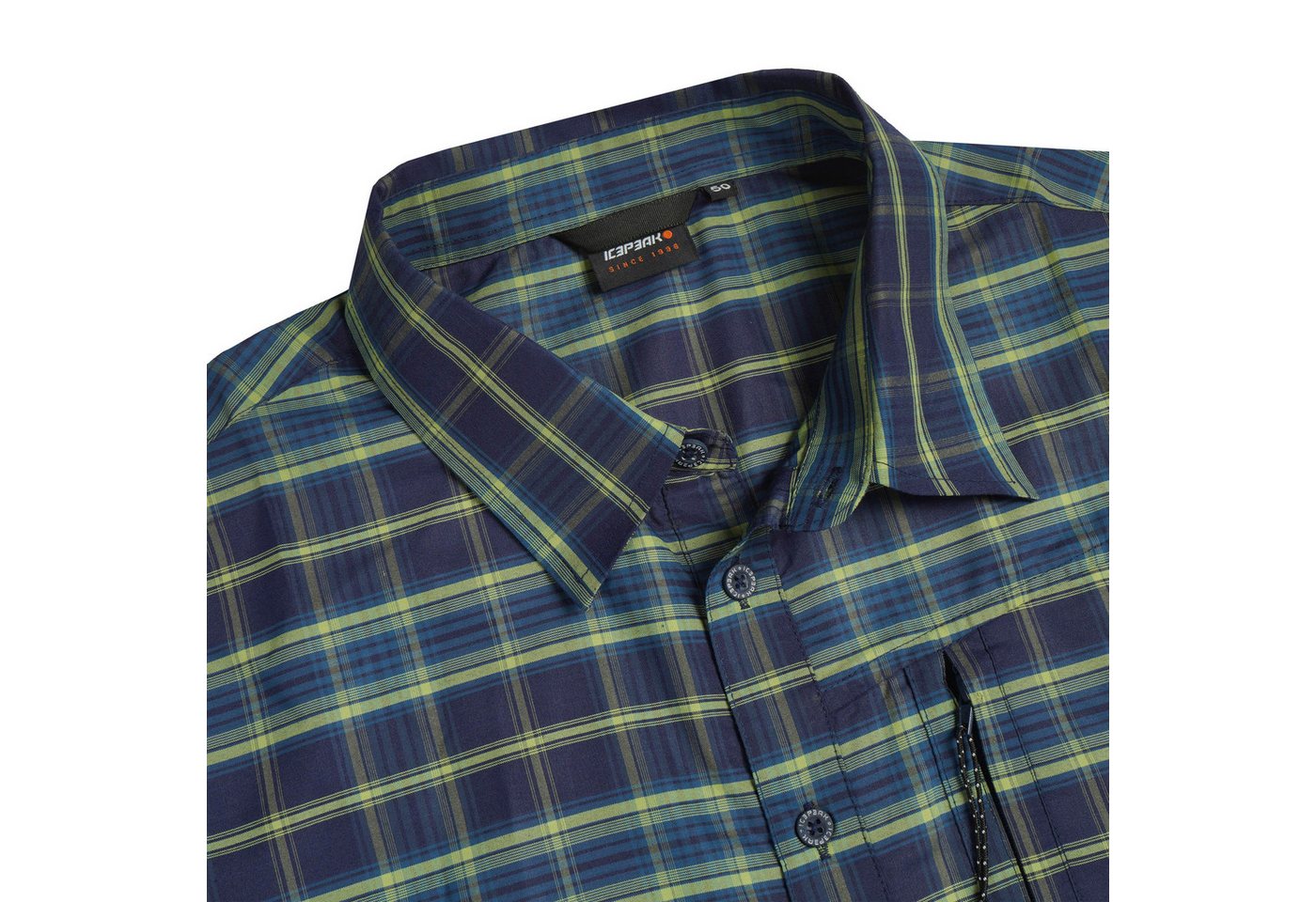 Icepeak Funktionshemd BRIGANTINE Kurzarm, aus Polyester, auch in großen Größen