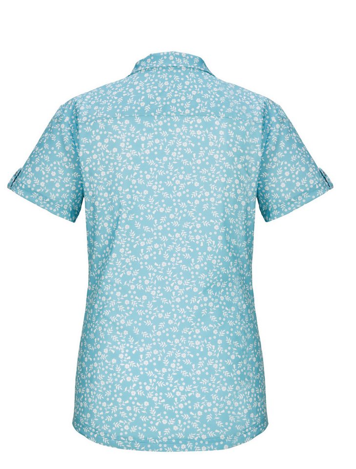 Killtec Funktionsbluse KOS 86 WMN WVN SHRT mit floralem All-Over-Print, schnelltrocknend Bild 2