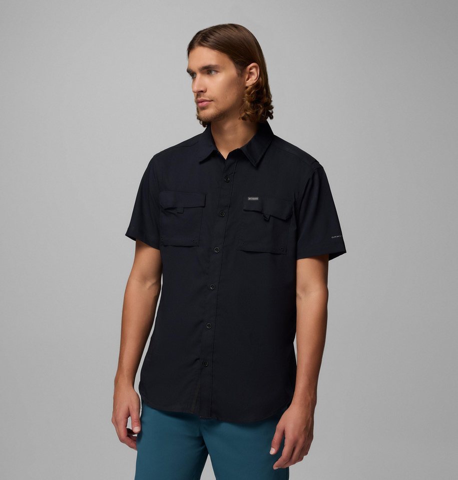 Columbia Funktionshemd Kurzarm-Ausführung, mit bequemer Passform, aus Polyester in Webart Bild 5