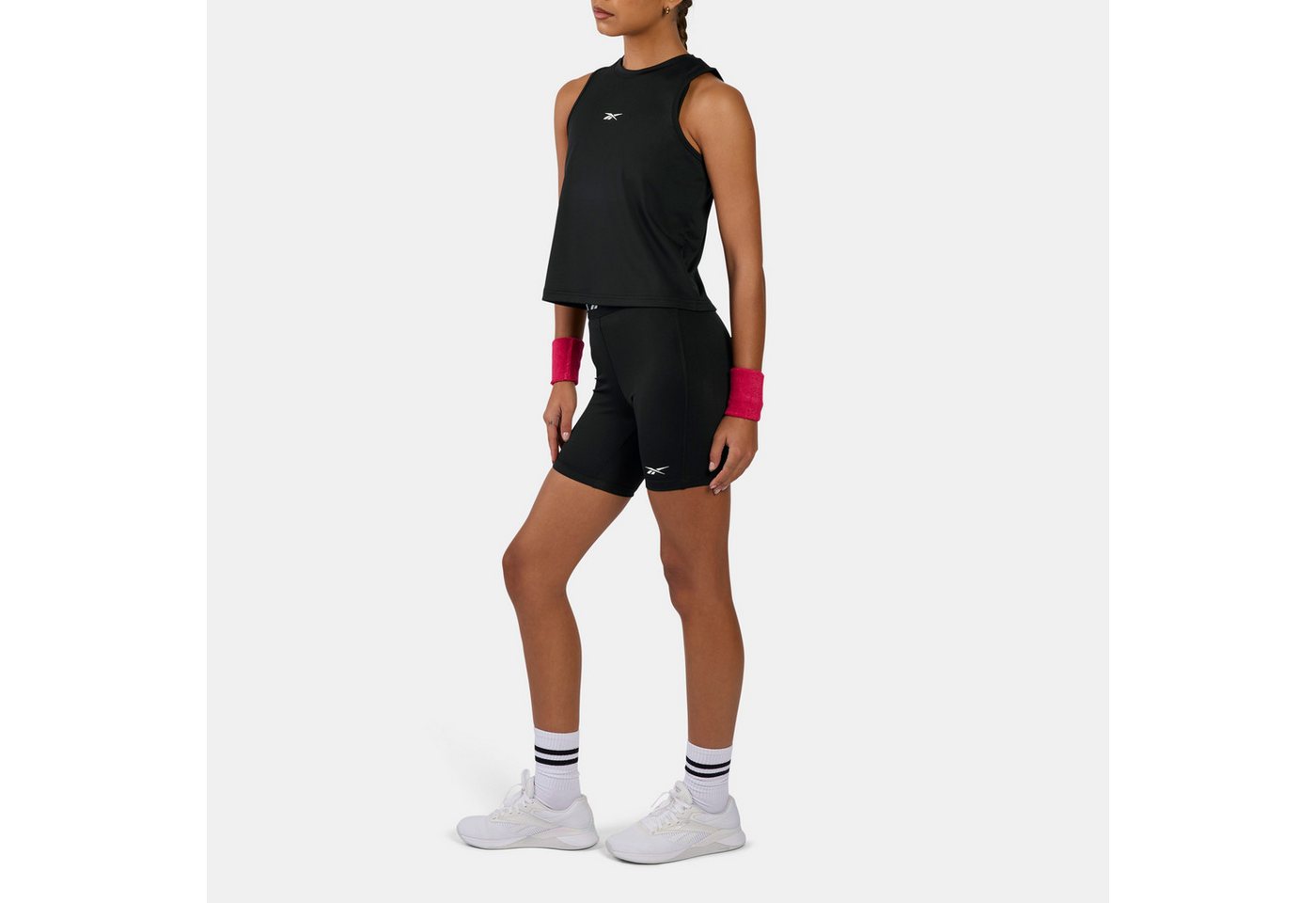 Reebok Trainingstop ID TRAIN CROPPED TANK mit bequemer Passform, aus Polyester und Elasthan