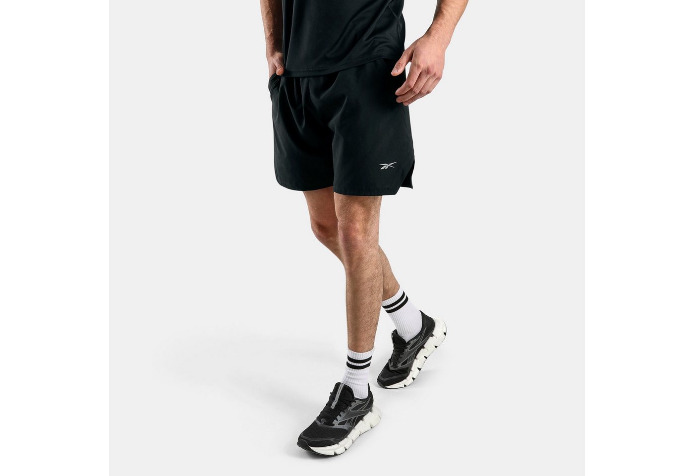 Reebok Laufshorts ID RUN SHORTS aus Polyester, erhältlich in den Größen S bis XXL Bild 3