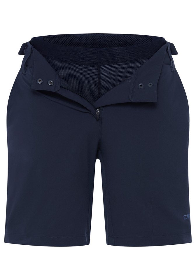 CMP Fahrradhose mit herausknöpfbarer, gepolsterter Innenhose