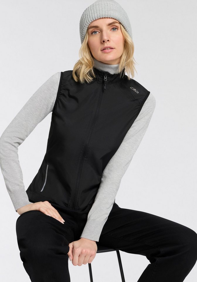 CMP Funktionsweste mit Windschutzfunktion, für den Radsport, aus Polyester Bild 4