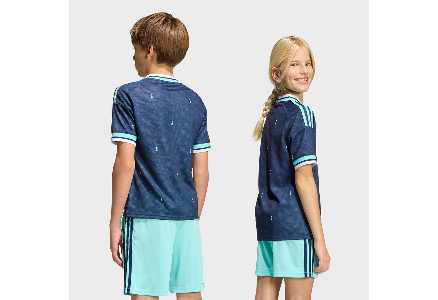 adidas Performance Fußballtrikot DFB A JSY Y für Kinder, schmal geschnitten, mit Climacool Technologie Bild 3