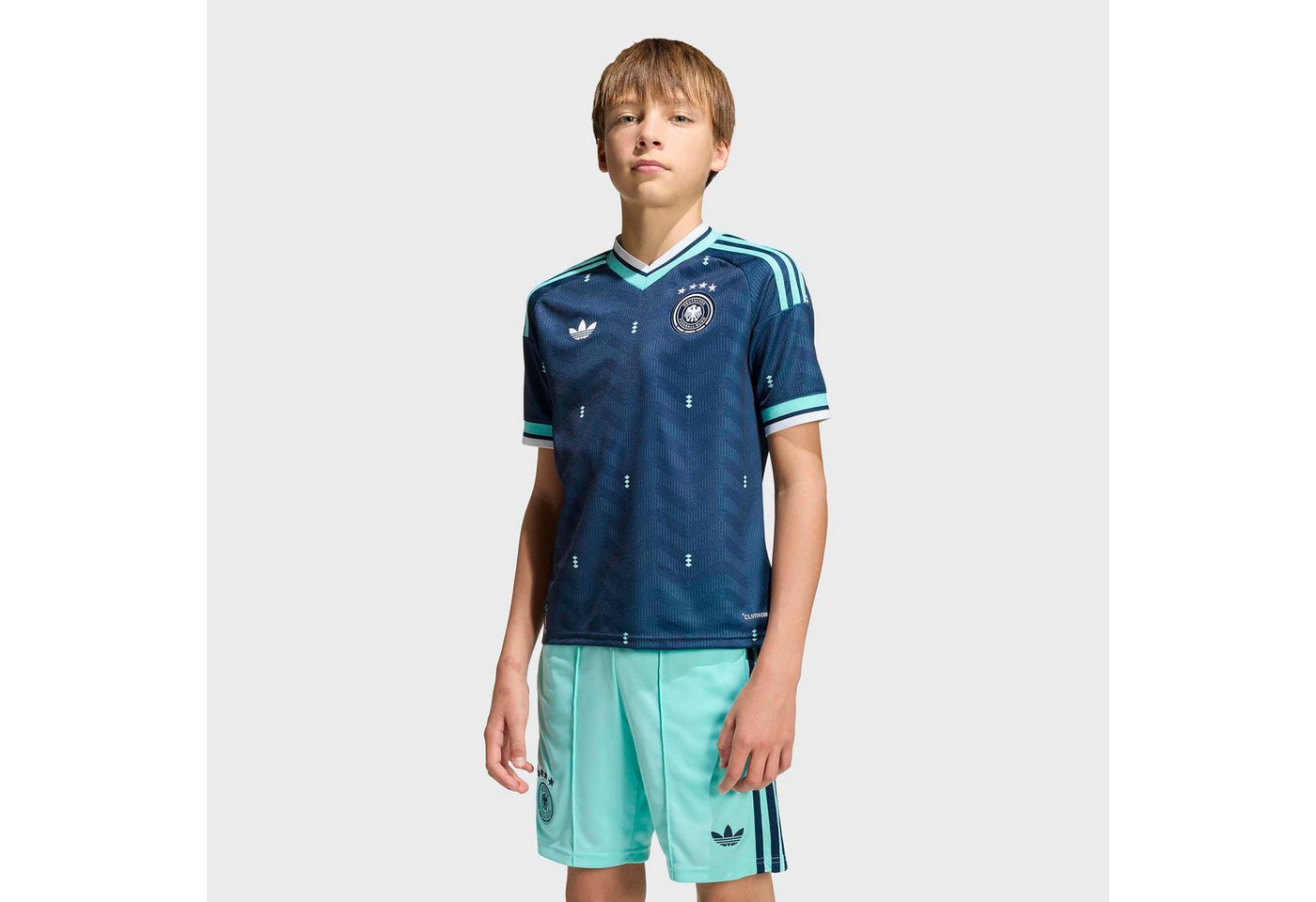 adidas Performance Fußballtrikot DFB A JSY Y für Kinder, schmal geschnitten, mit Climacool Technologie Bild 5