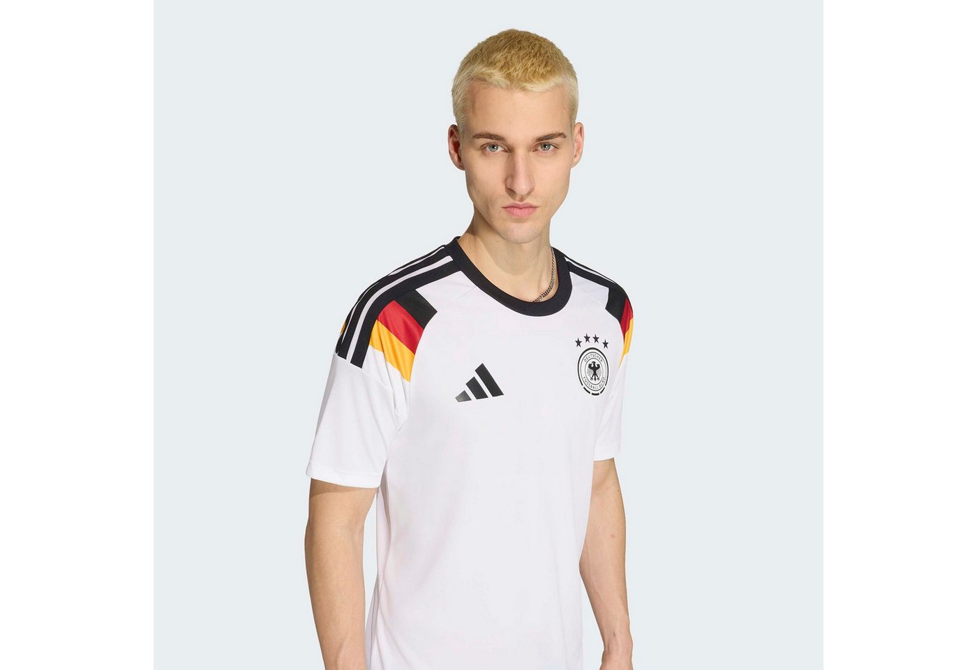 adidas Performance Fußballtrikot DFB H JSY FAN für Erwachsene, Deutschland WM 2026 Fan Trikot, aus Polyester Bild 2