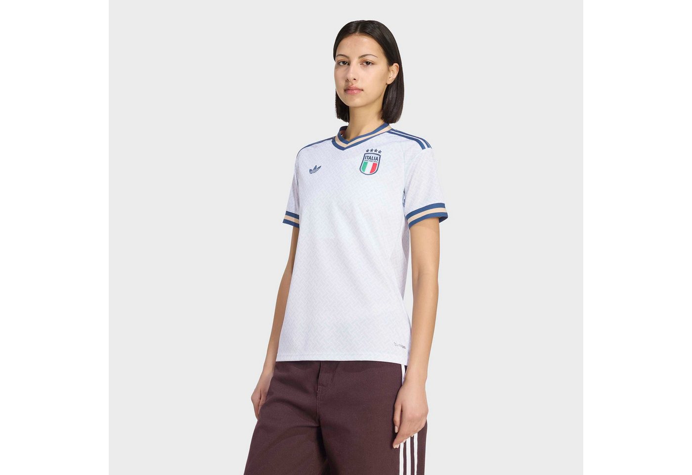 adidas Performance Fußballtrikot FIGC A JSY W für Erwachsene, mit climacool® Technologie Bild 3