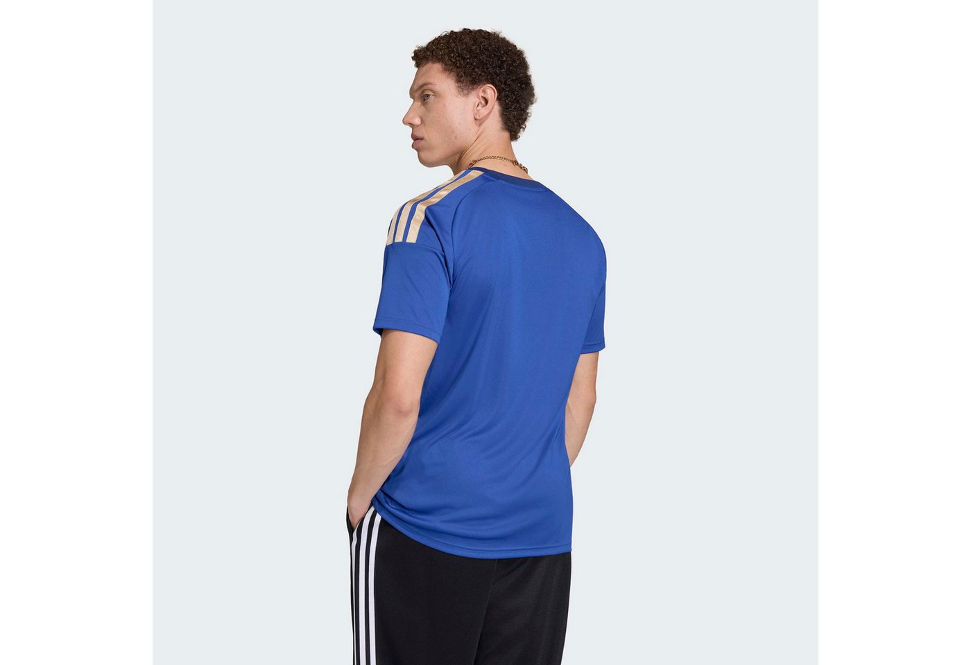 adidas Performance Fußballtrikot FIGC H JSY FAN für Erwachsene, ohne Verschluss, aus Polyester Bild 3