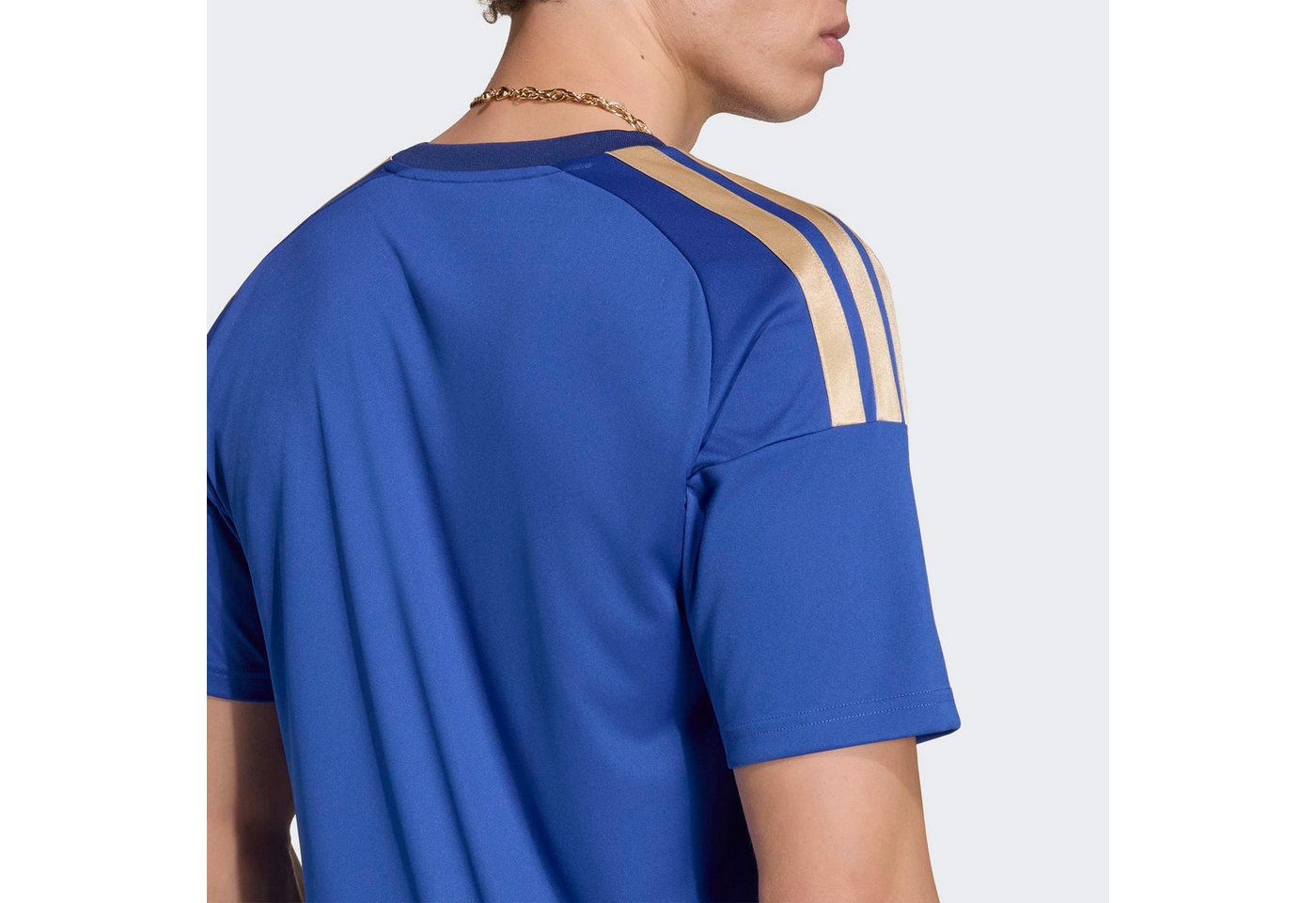adidas Performance Fußballtrikot FIGC H JSY FAN für Erwachsene, ohne Verschluss, aus Polyester Bild 4