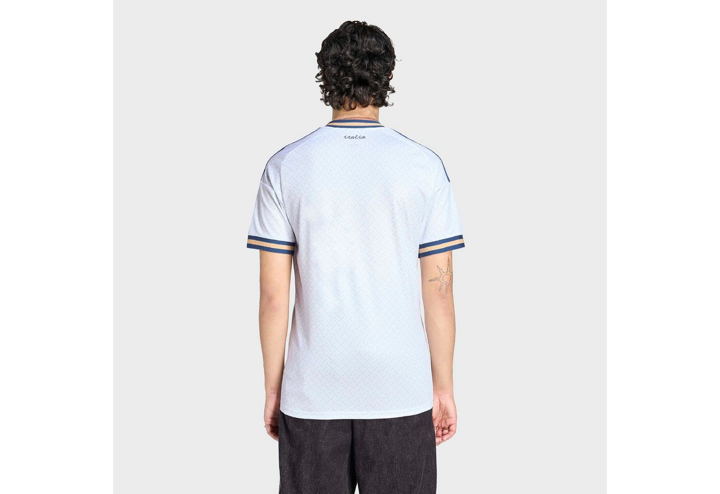 adidas Performance Fußballtrikot FIGC A JSY mit Rundhalsausschnitt, aus Polyester, mit Climacool® Technologie