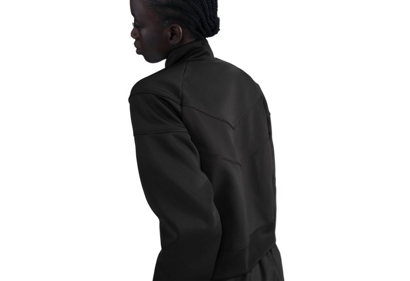 Nike Sportswear Trainingsjacke W NSW NK WR POLY KNIT JKT mit Stehkragen, wasserabweisend und windabweisend Bild 2
