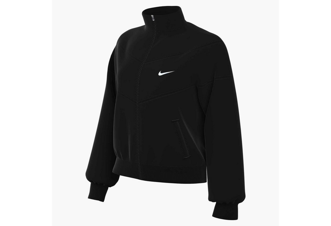 Nike Sportswear Trainingsjacke W NSW NK WR POLY KNIT JKT mit Stehkragen, wasserabweisend und windabweisend Bild 3