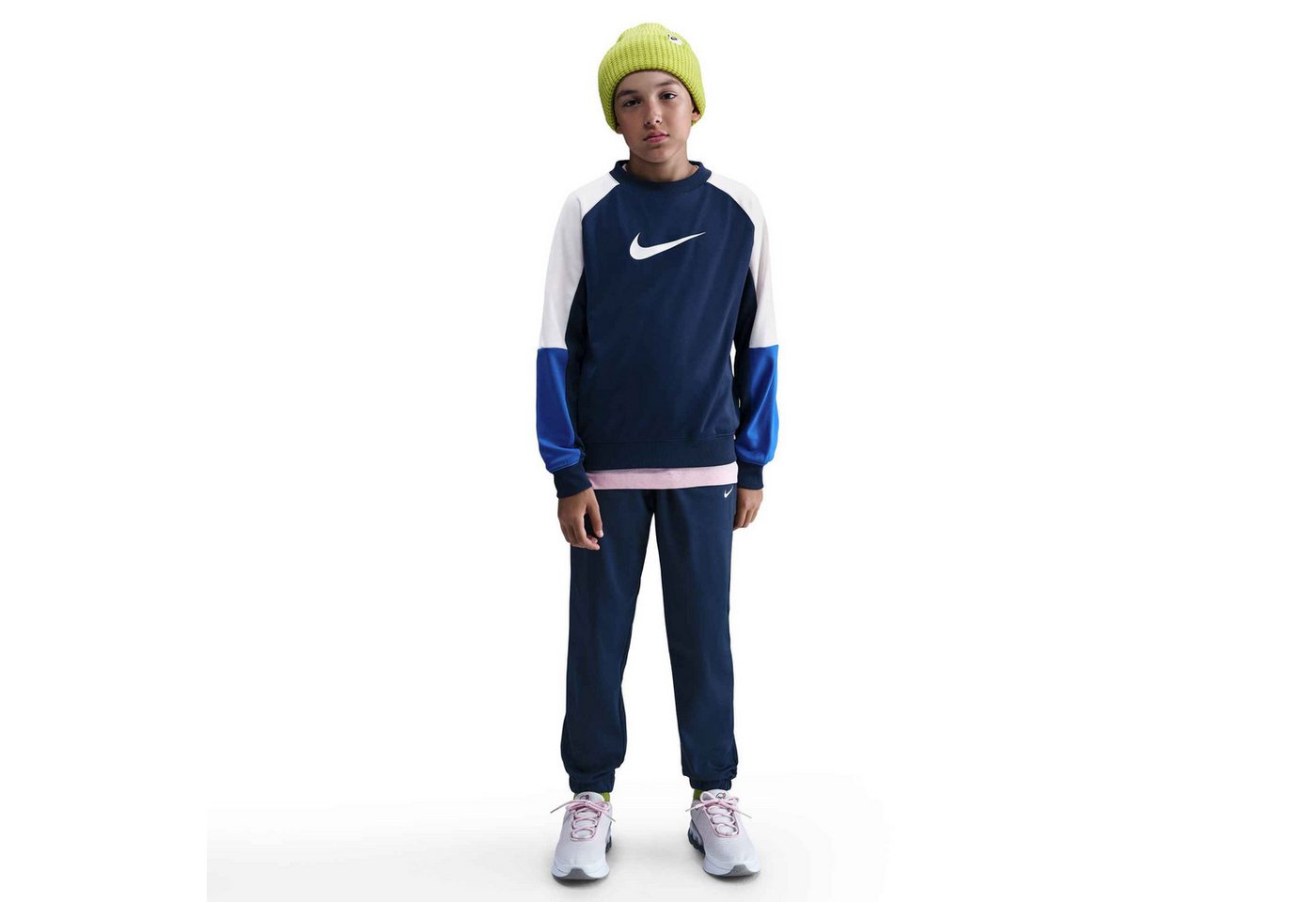 Nike Sportswear Trainingsanzug K NSW DF TRACKSUIT PK CREW (2-tlg), Für Kinder und Jugendliche