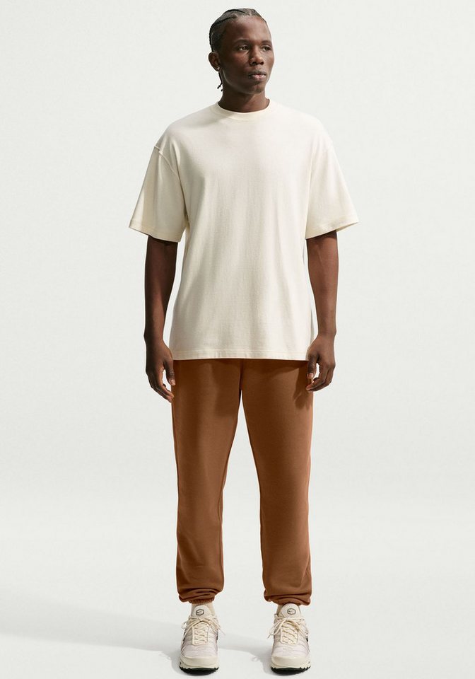 Nike Sportswear Sporthose M NK CLUB BB CUFF PANT aus Baumwolle und Polyester, mit angerautem Fleece