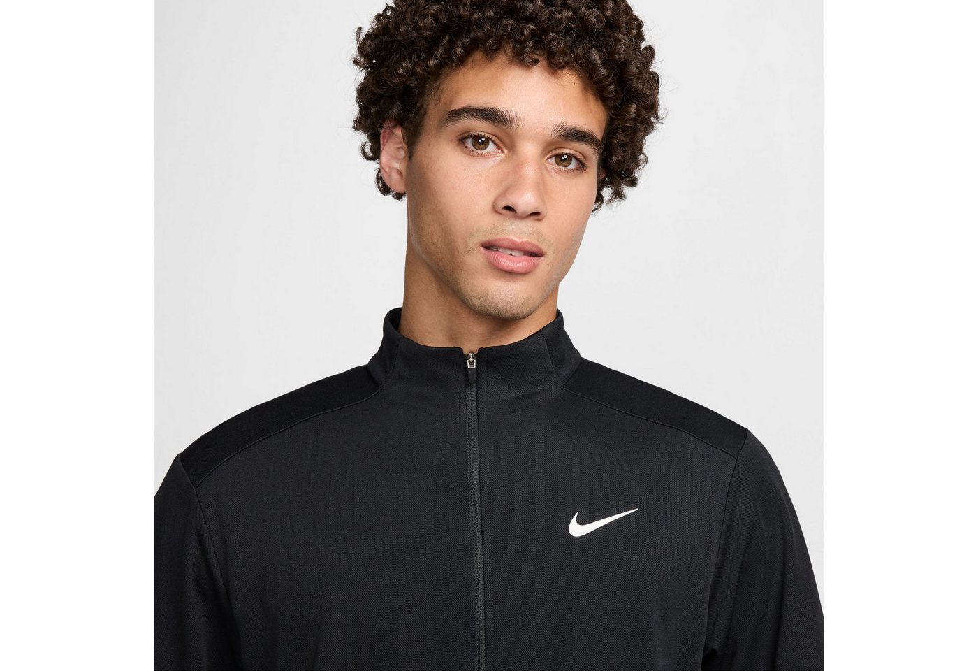 Nike Trainingsjacke M NK DF TOTALITY KNIT JACKET mit Reißverschluss, feuchtigkeitsableitend, aus Polyester