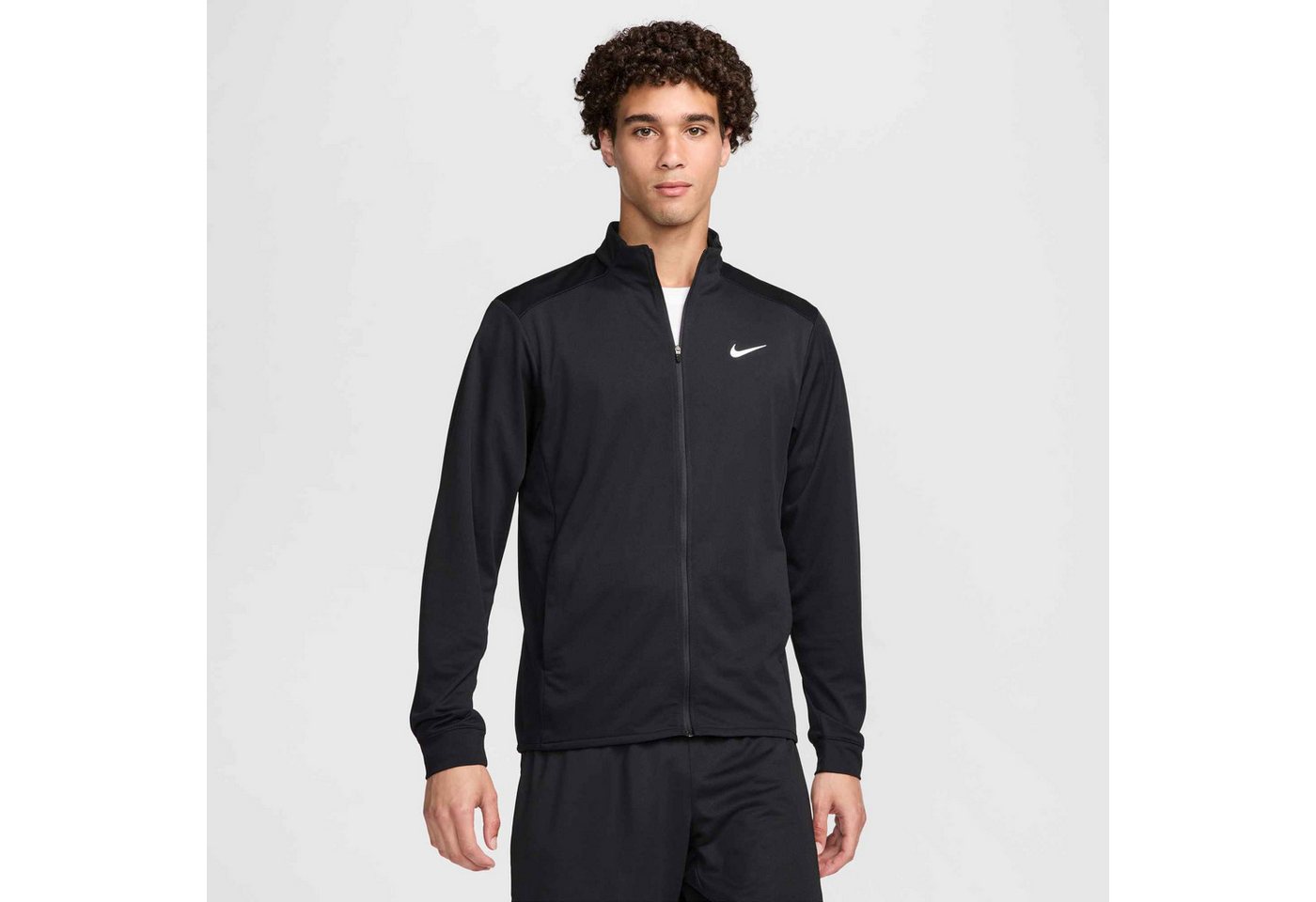 Nike Trainingsjacke M NK DF TOTALITY KNIT JACKET mit Reißverschluss, feuchtigkeitsableitend, aus Polyester Bild 3