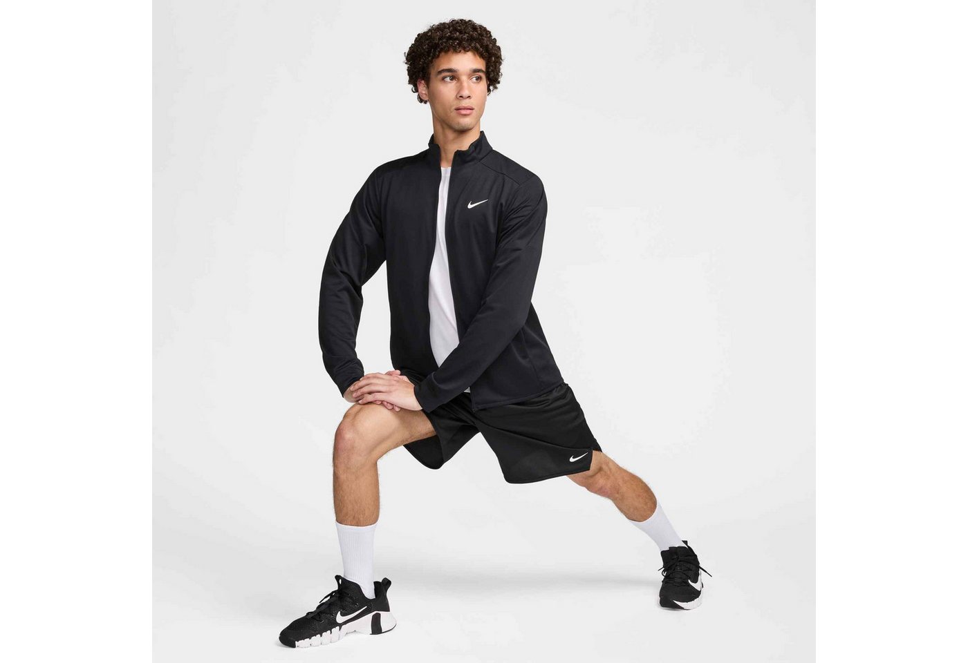 Nike Trainingsjacke M NK DF TOTALITY KNIT JACKET mit Reißverschluss, feuchtigkeitsableitend, aus Polyester Bild 5