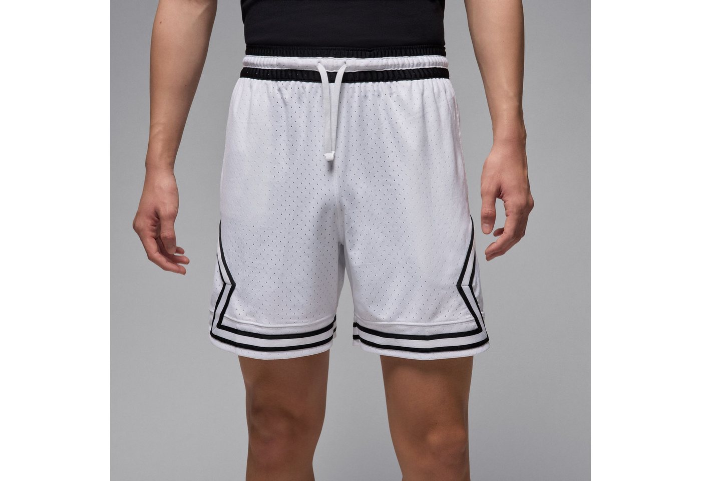 Jordan Trainingsshorts Jordan Sport Men's Dri-FIT Mesh Diamond Shorts mit Kordelzug im Bund, aus Polyester Bild 5