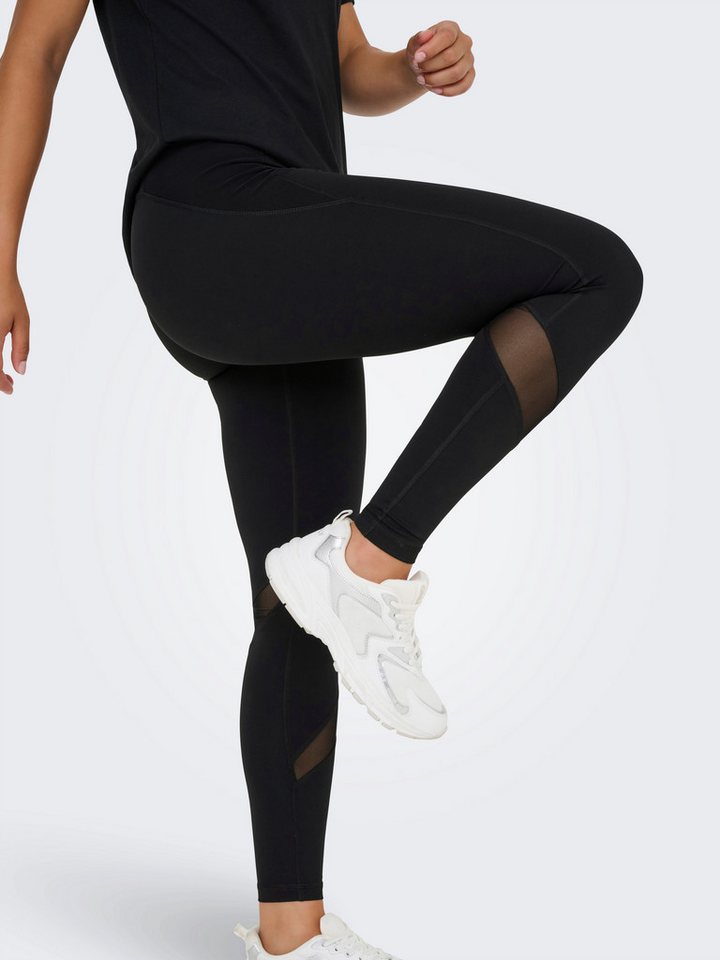 ONLY Play Funktionstights ONPRYA-3-POSH HW PCK TIGHTS NOOS mit Markenlabel, aus Nylon und Elasthan, elastisch, atmungsaktiv Bild 5