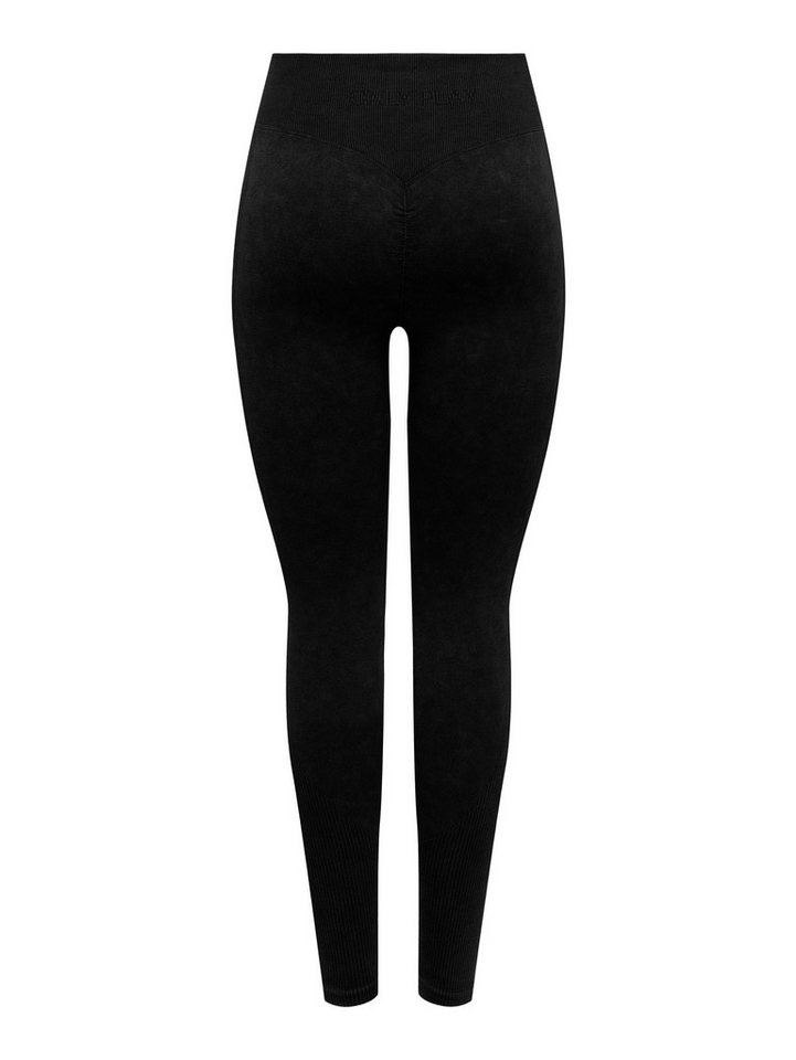 ONLY Play Funktionstights ONPEDDA HW SEAM SCRUNCH TIGHTS NOOS aus Polyamid und Elasthan, bequeme Passform, elastisches Jersey