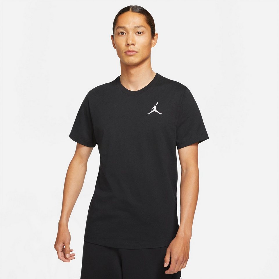 Jordan Trainingsshirt M J JUMPMAN EMB SS CREW aus weicher Baumwolle, normale Länge, gerader Abschluss Bild 4