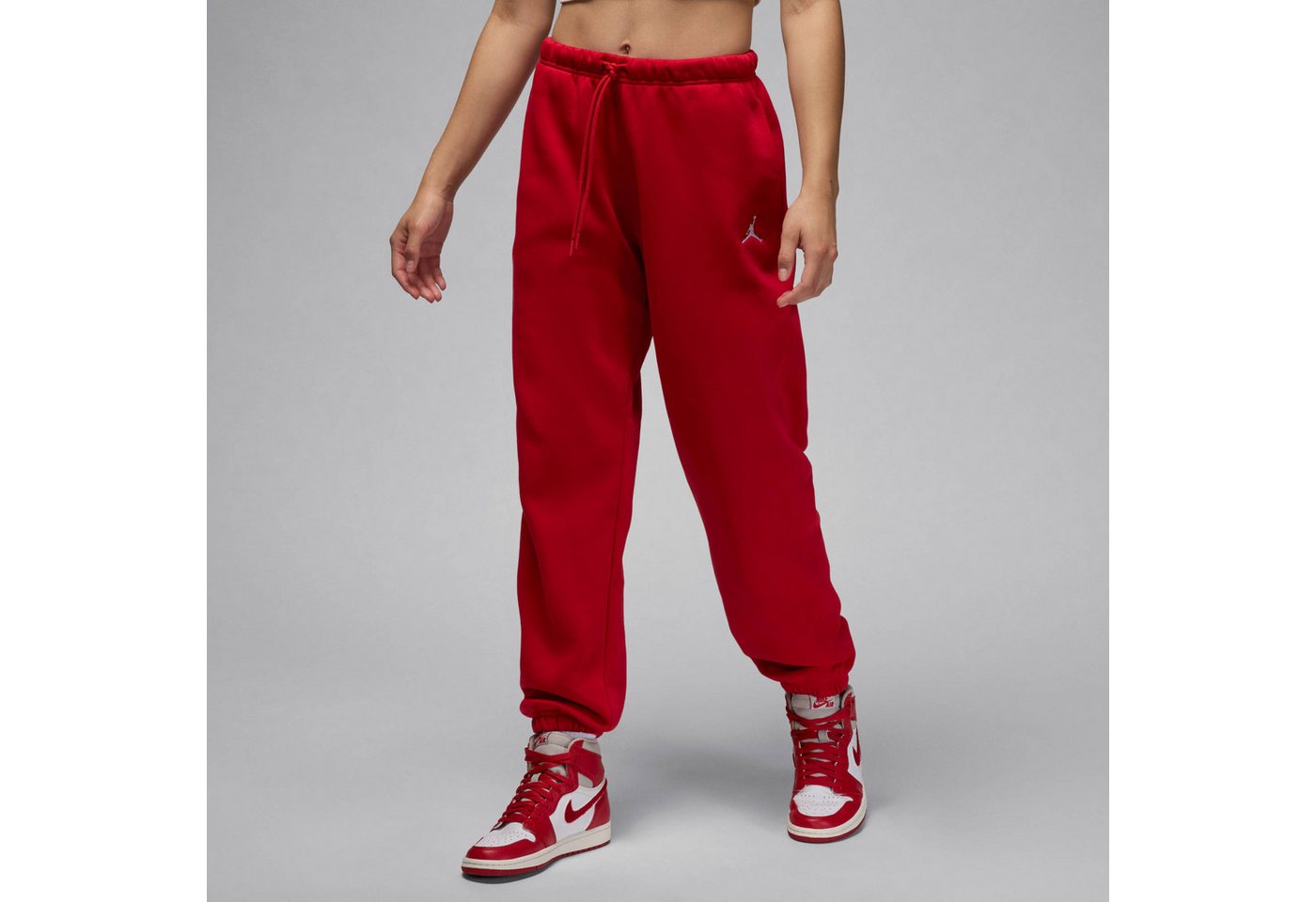 Jordan Trainingshose W J BRK FLC PANT 24 aus Baumwolle und Polyester, bequeme Passform Bild 4