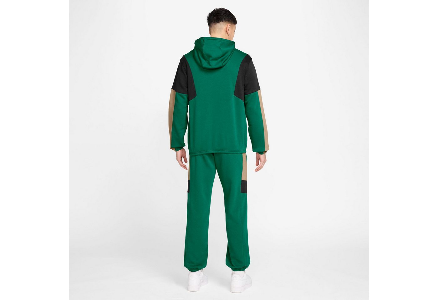 Nike Sportswear Trainingsanzug M NK CLUB FLEECE HDED TRACK GX, mit durchgehendem Reißverschluss, aus Baumwolle und Polyester Bild 2