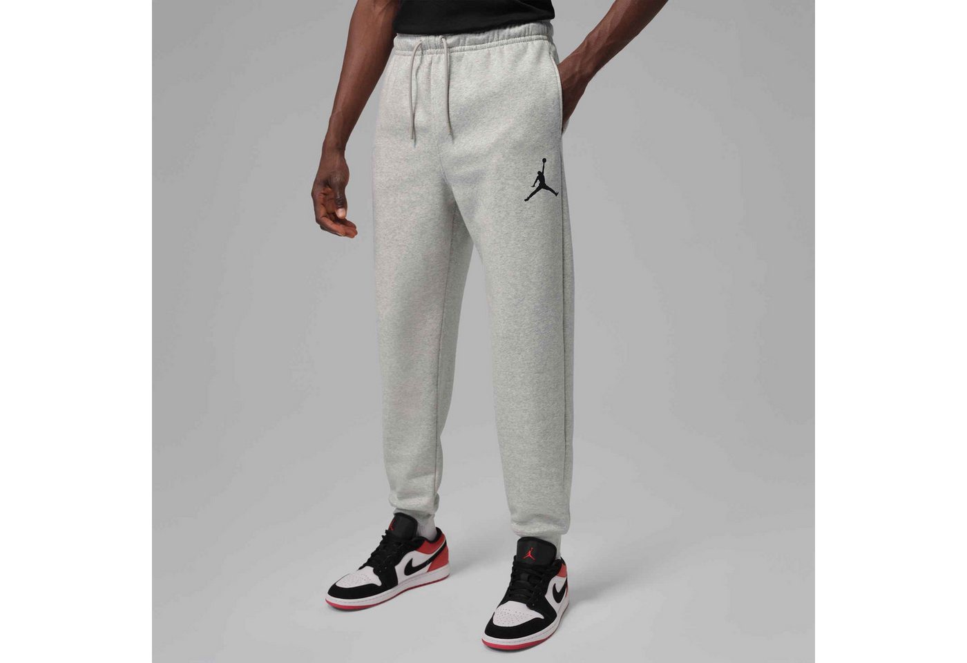 Jordan Trainingshose M J JUMPMAN FLC PANT 2 aus leichtem Fleece, mit weicher Innenseite, atmungsaktiv Bild 4