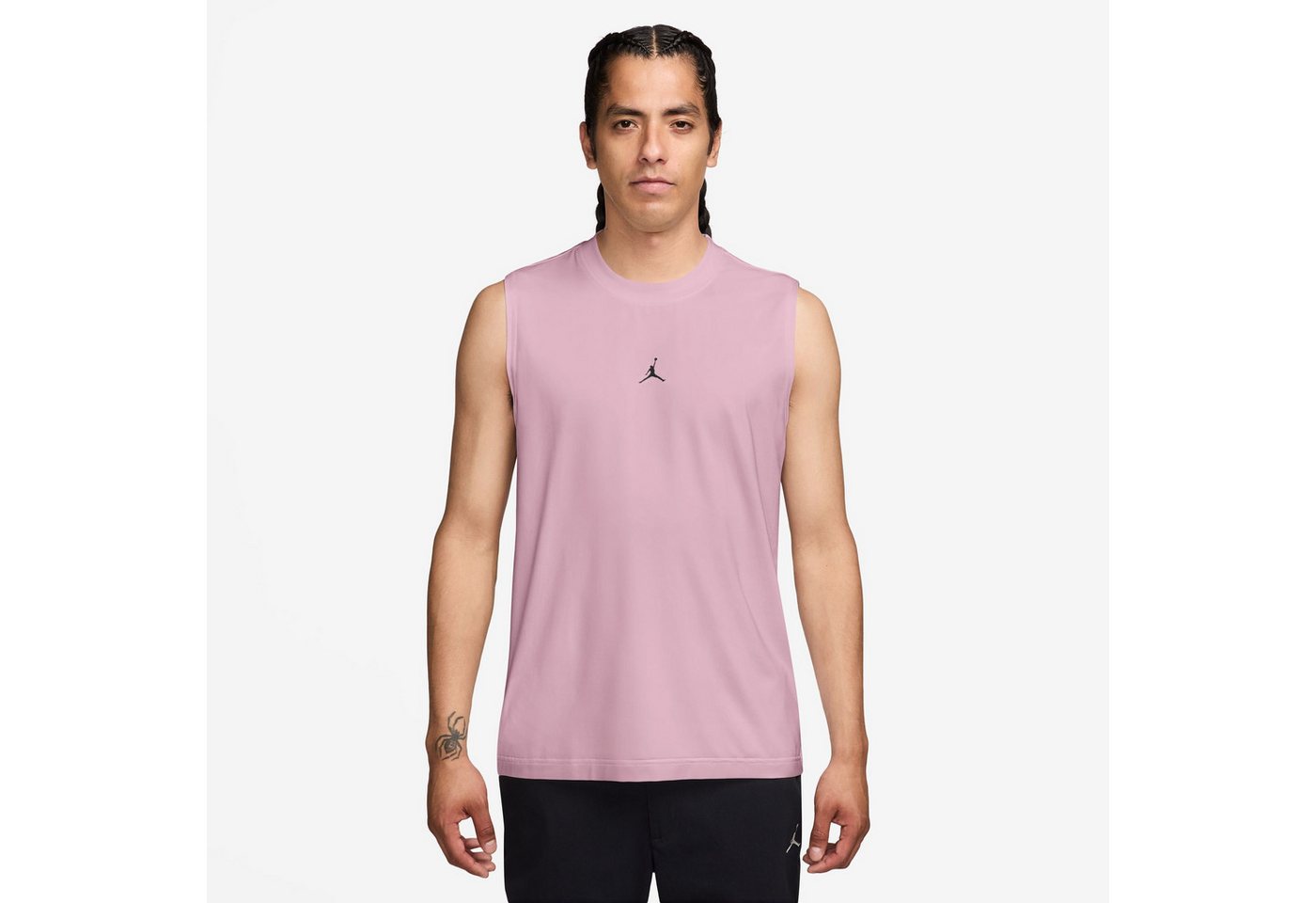 Jordan Trainingstop Jordan Sport Essentials Men's Dri-FIT Sleeveless Top ärmeloses Design, mit Rundhalsausschnitt, aus Polyester und Elasthan