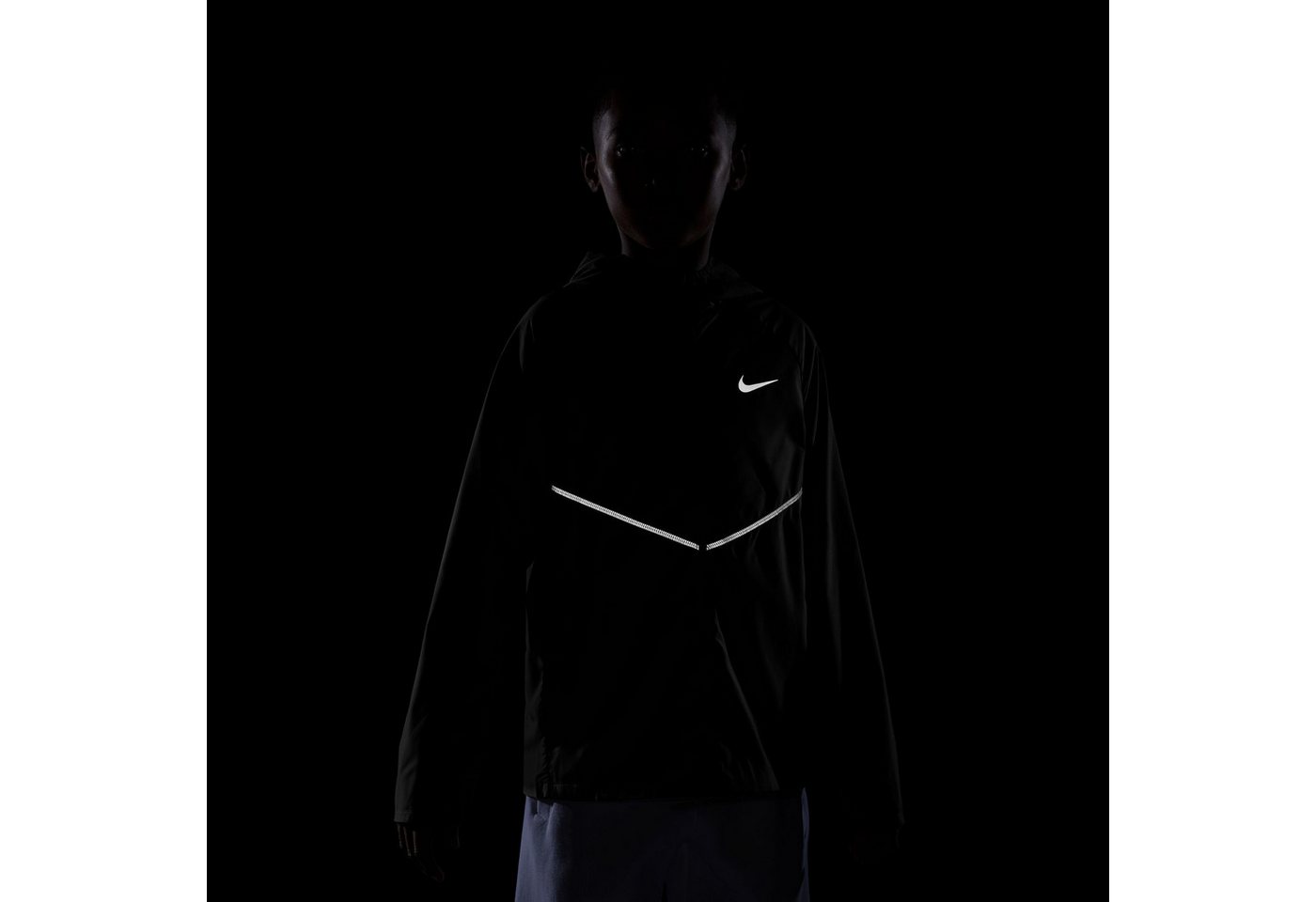 Nike Laufjacke K NK REPEL MILER JACKET Für Kinder und Jugendliche Bild 2