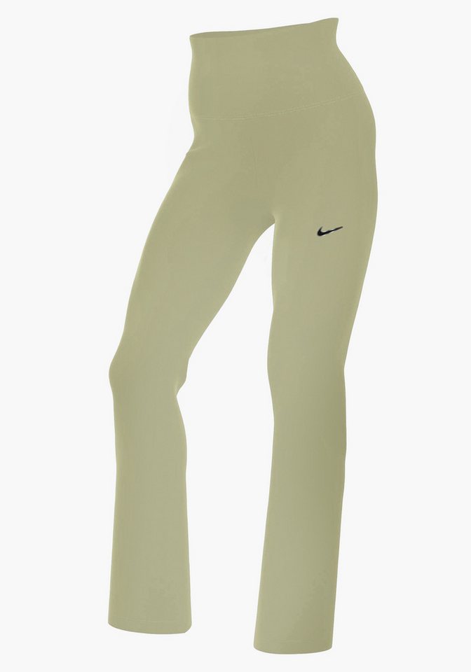 Nike Sportswear Sporthose W NK FLARED PANT GLS mit ausgestelltem Bein, aus Polyester und Elasthan