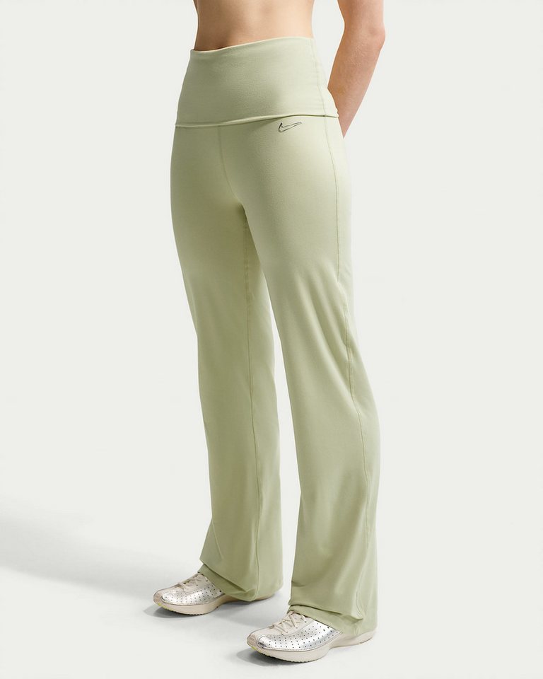Nike Sportswear Sporthose W NK FLARED PANT GLS mit ausgestelltem Bein, aus Polyester und Elasthan Bild 4