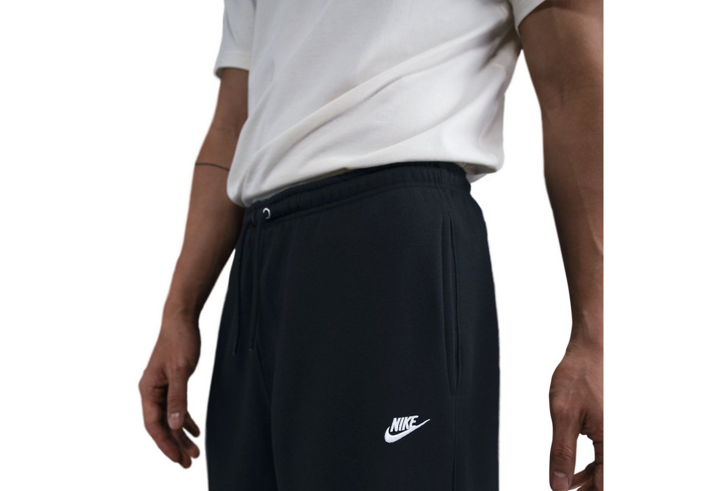 Nike Sportswear Sporthose M NK CLUB BB OH PANT mit Eingrifftaschen und Gesäßtasche, aus Baumwollmischung