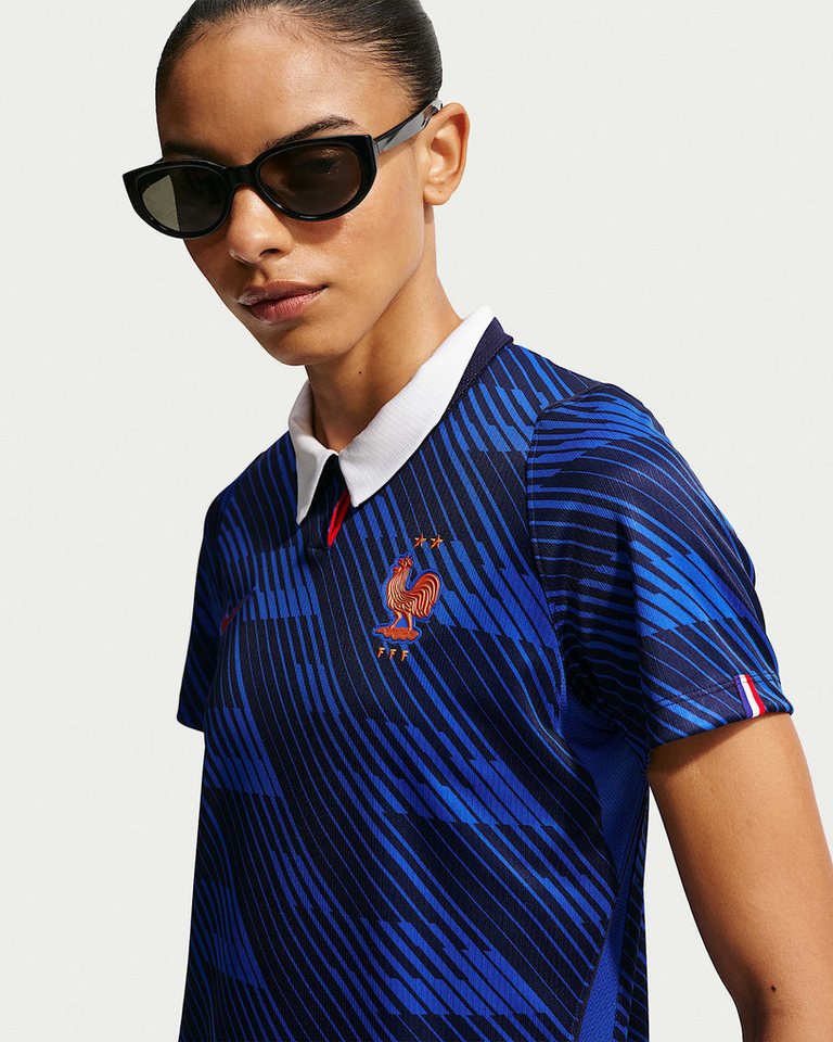 Nike Fußballtrikot Frankreich 2026 Heim Replika-Fußballtrikot (Damen) mit Dri-FIT-Technologie, atmungsaktiv, leichtes Material Bild 5