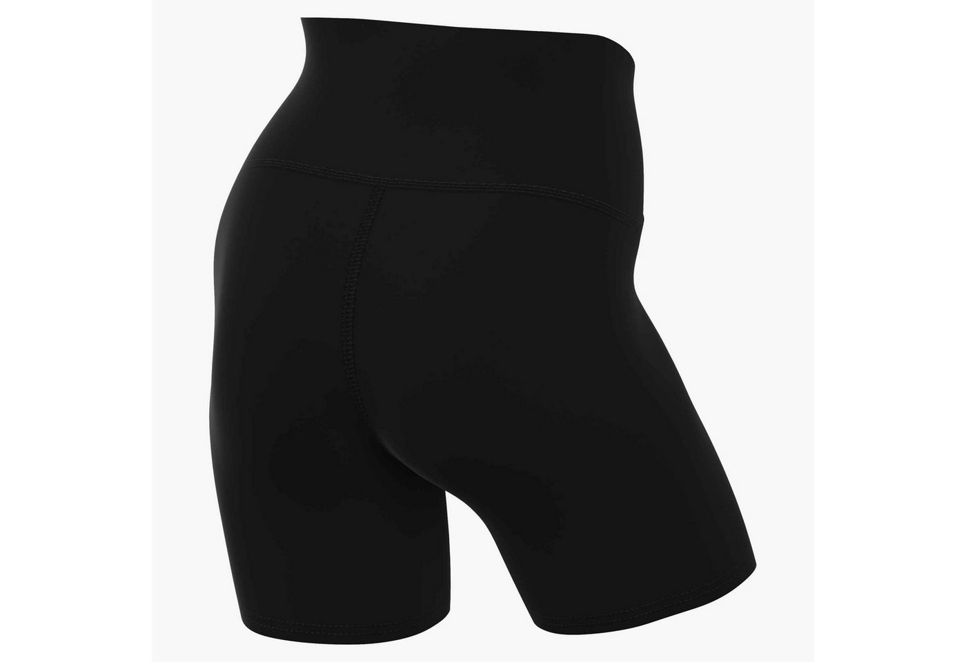 Nike Trainingstights W NK DF ONE 5IN SHRT USM GLS blickdichtes Material, mit Dri-FIT-Technologie, hohe Taille