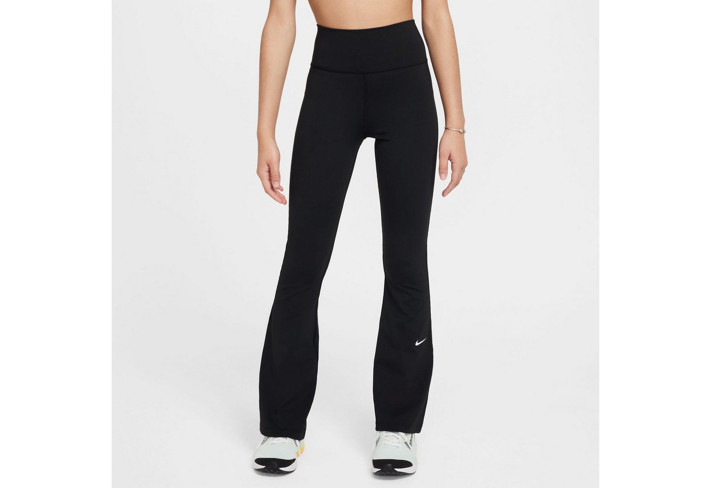 Nike Trainingstights G NK DF ONE TGHT FLARE für Mädchen und Jugendliche, normale Weite Bild 4