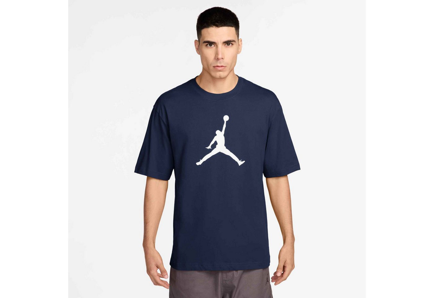 Jordan Trainingsshirt M J JUMPMAN SS HBR TEE 2 sportlicher Stil, aus Baumwolle