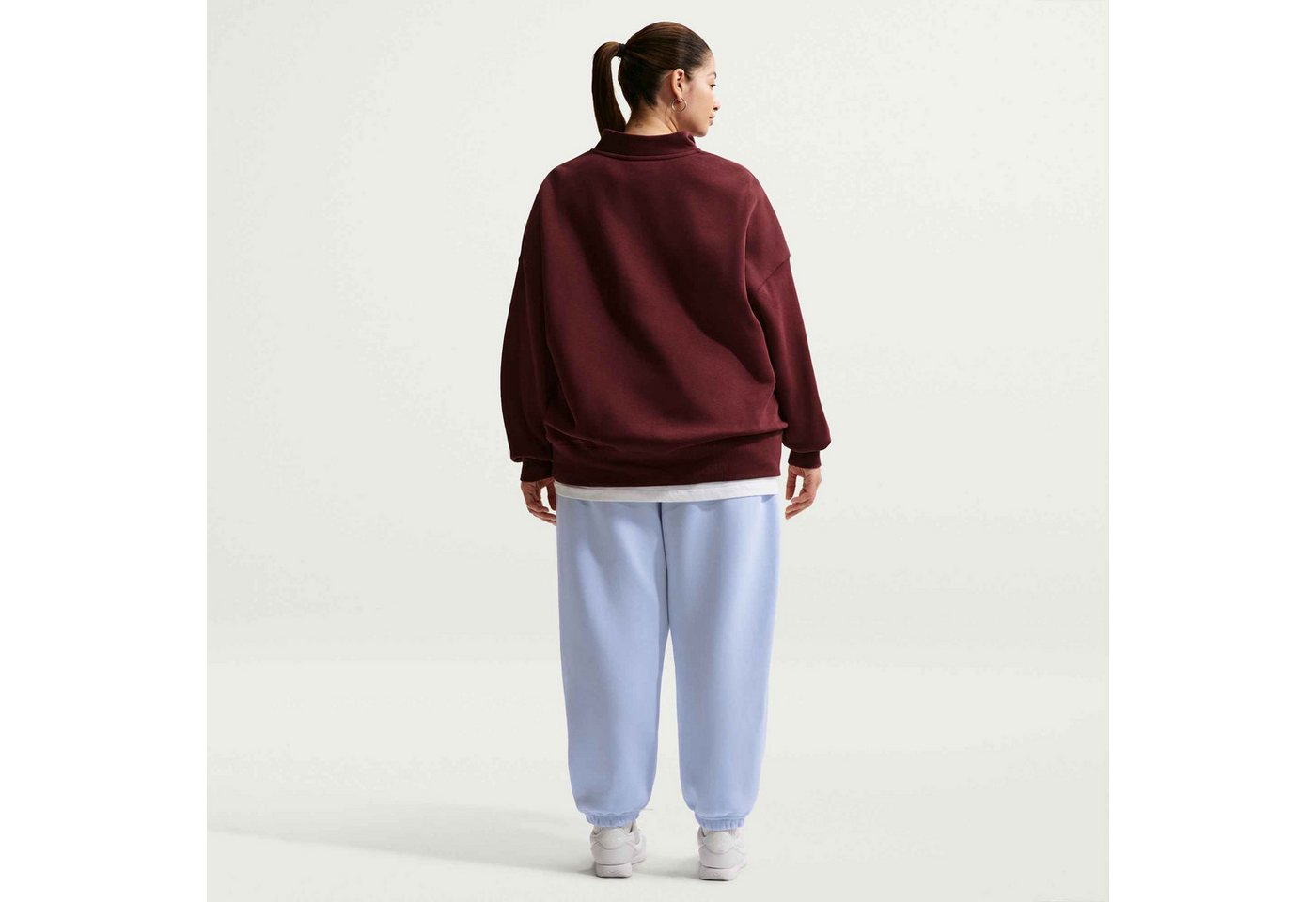 Nike Sportswear Sporthose W NSW PHNX FLC HR OS PANT 2 Oversize-Passform, mit Taschen, aus Baumwolle und Polyester Bild 2