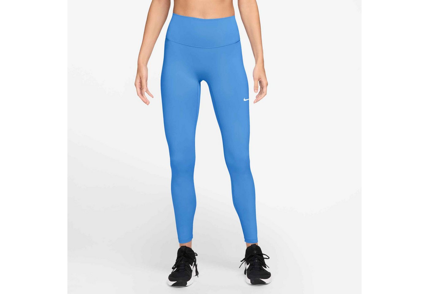 Nike Trainingstights W NK DF ONE HR TIGHT USEAM schnell trocknendes Material, atmungsaktiv, mit elastischem Bund Bild 2