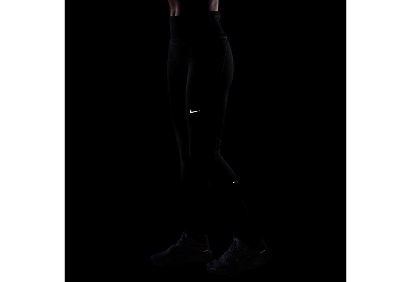 Nike Lauftights W NK TEMPO DF HR 7/8 MSH TGT sportlicher Stil, bequeme Passform