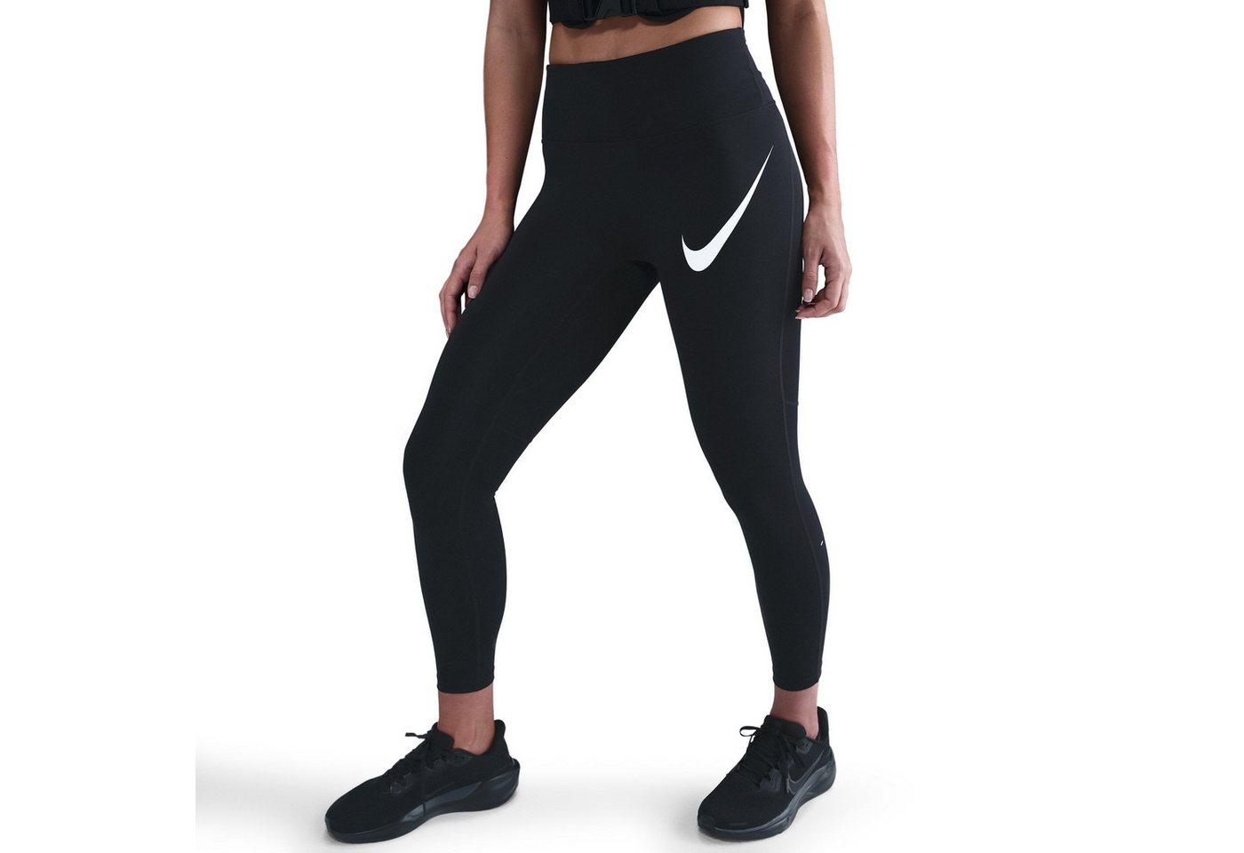 Nike Lauftights W NK DF TEMPO HR 7/8 TGT SWHBR für Lauftraining und Streetwear, 7/8-Länge, atmungsaktiv Bild 3