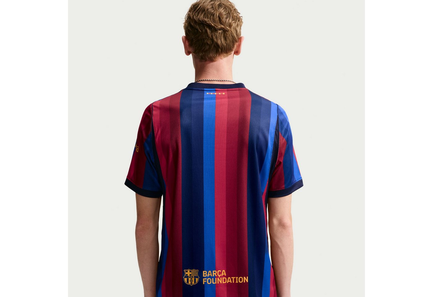 Nike Fußballtrikot FCB M NK DF JSY SS STAD HM für Erwachsene, FC Barcelona, Kurzarm, atmungsaktiv Bild 3