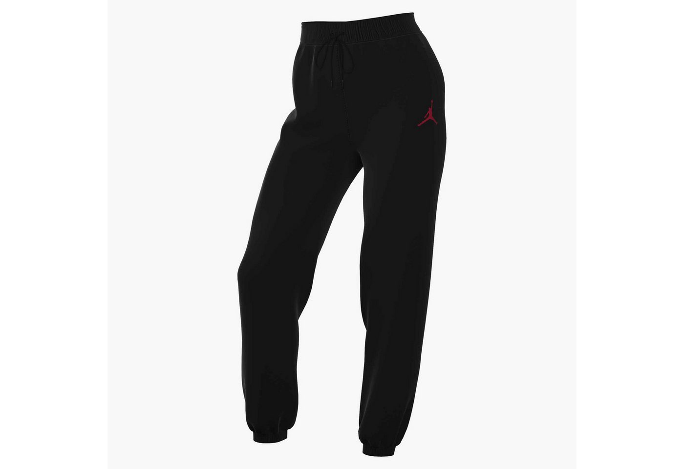Jordan Trainingshose W J JUMPMAN FLC PANT 2 unifarbenes Design, mit Logodruck, schnell trocknendes Material Bild 3